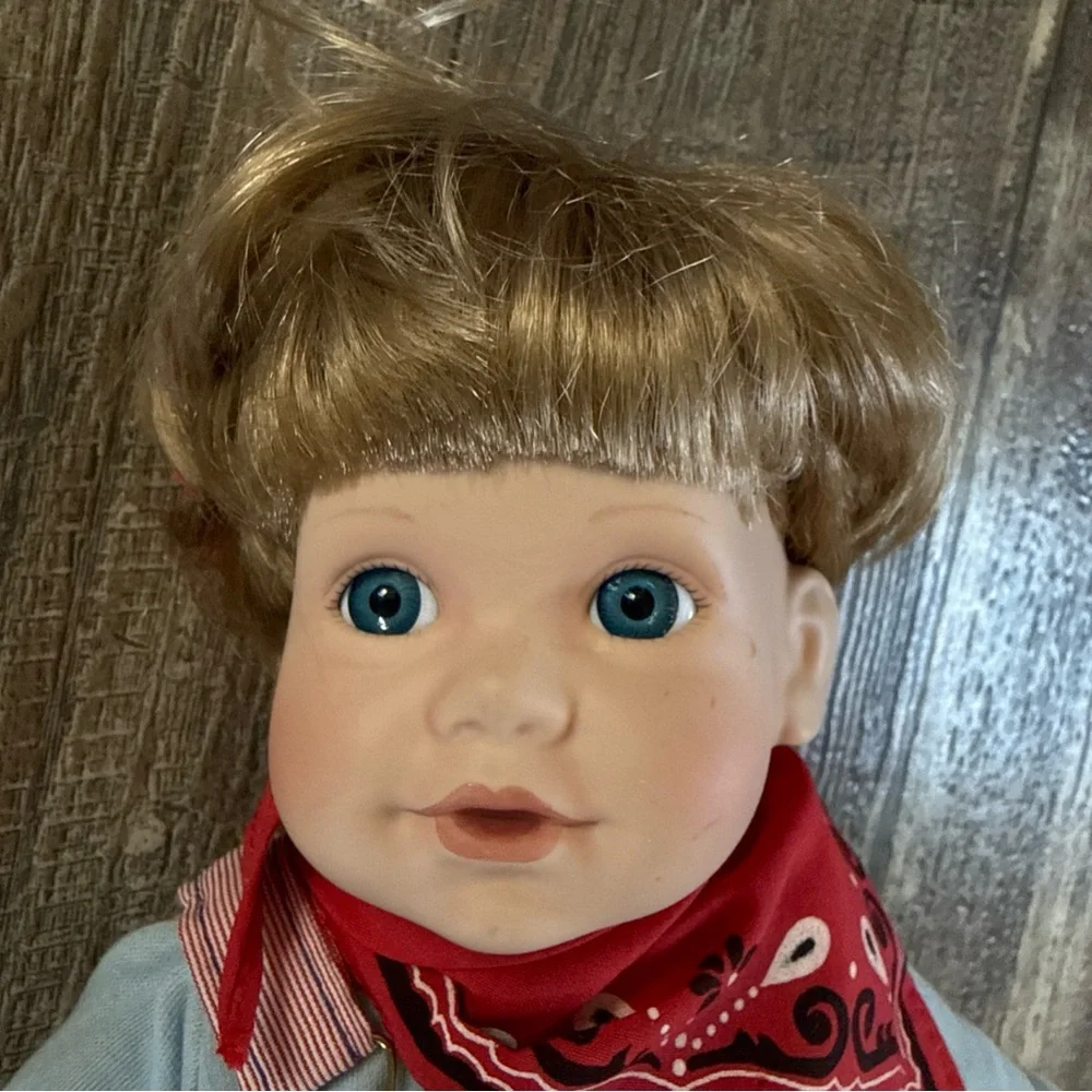 Porcelain Doll Danbury Mint by Elke Hutchens Jimmy Engineer
